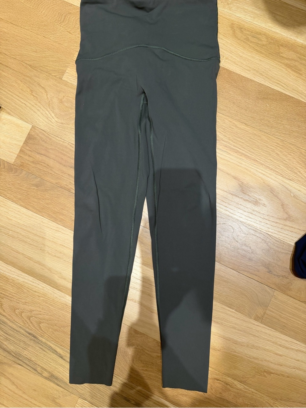 SPANX  Army Green High-Waist Booty Boost Leggings